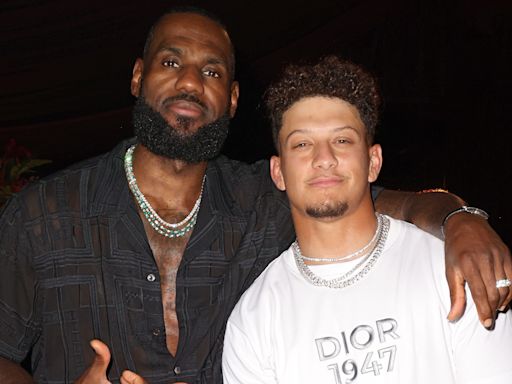 LeBron James, Patrick Mahomes, Kevin Durant And More Attend Carbone Beach Party