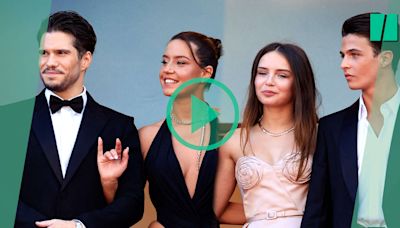 À Cannes, François Civil et Adèle Exarchopoulos voient double pour « L’Amour ouf » sur le tapis rouge