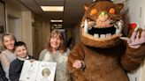 Julia Donaldson returns to Angus primary school to celebrate The Gruffalo's 25th birthday