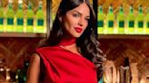 Eiza González luce elegante vestido rojo