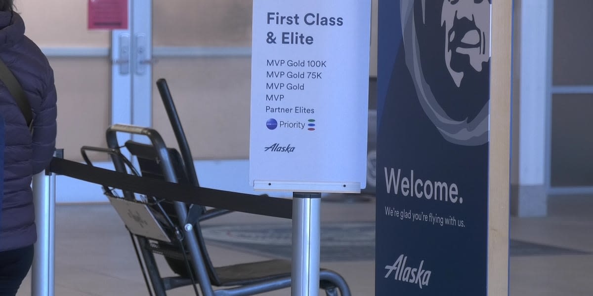 Alaska Airlines seat configuration updates preparing to take flight