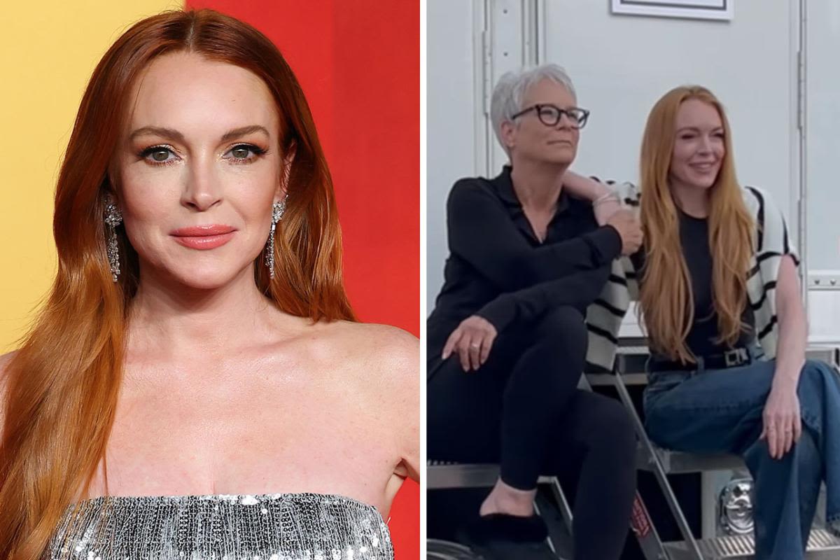 Lindsay Lohan shares how she reacted returning to the Disney lot where she filmed 'The Parent Trap' decades later