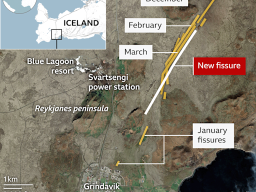 Concern for Iceland town following new eruption