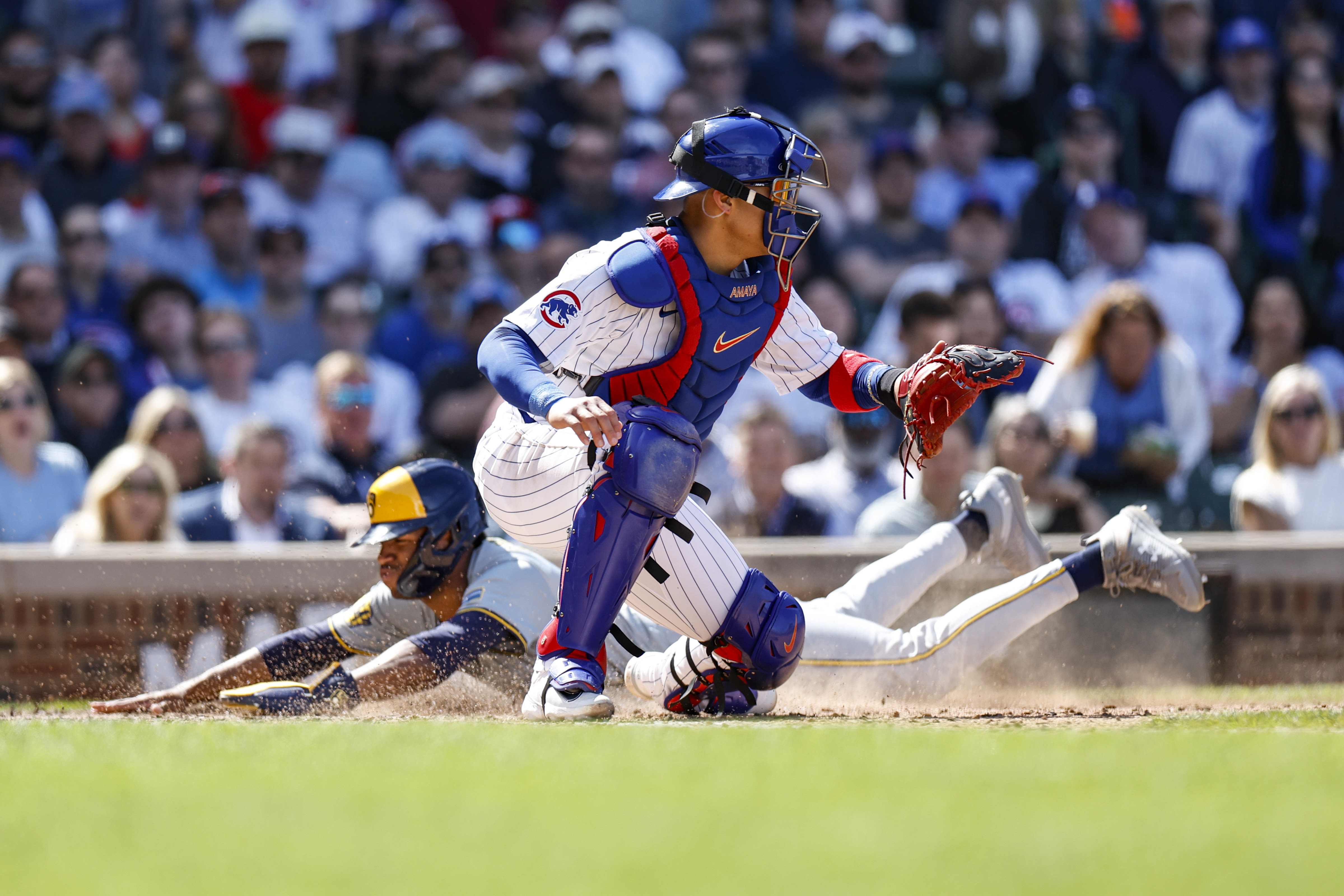 William Contreras keys 3-run 8th as Brewers rally to beat Cubs 3-1