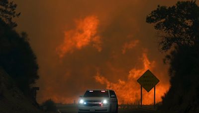 Wildfires rage in California, Nevada, other Western states