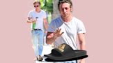 Jeremy Allen White Took Your Lazy-Day Slides on a Stroll