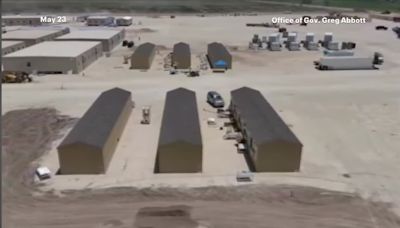 Texas National Guard members move into new Eagle Pass base