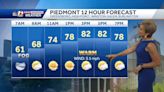 WATCH: Dry skies early week, unsettled for holiday weekend