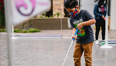 Children's Parties with Portable Mini Golf
