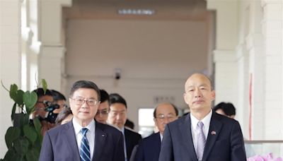 卓榮泰拜會 韓國瑜：優先處理民生法案