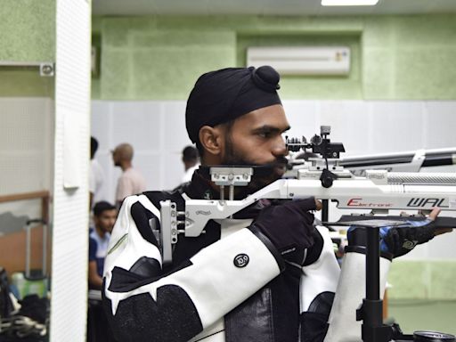 Sandeep Singh is currently India's best 10m air rifle shooter - so why the * next to his name?
