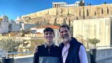 La escapada a Atenas de Pablo y Marie Chantal de Grecia para mostrar a su hijo Aristides los tesoros de su tierra