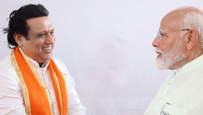 Govinda Meets PM Narendra Modi In Mumbai, Shakes Hand Amid Lok Sabha Election Campaign | Photo - News18