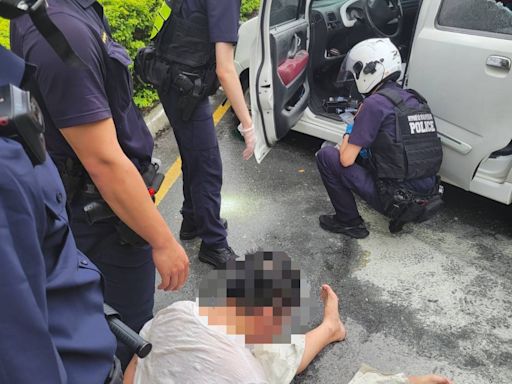 蘆洲警追通緝男遭衝撞 開3槍逮人1警輕傷
