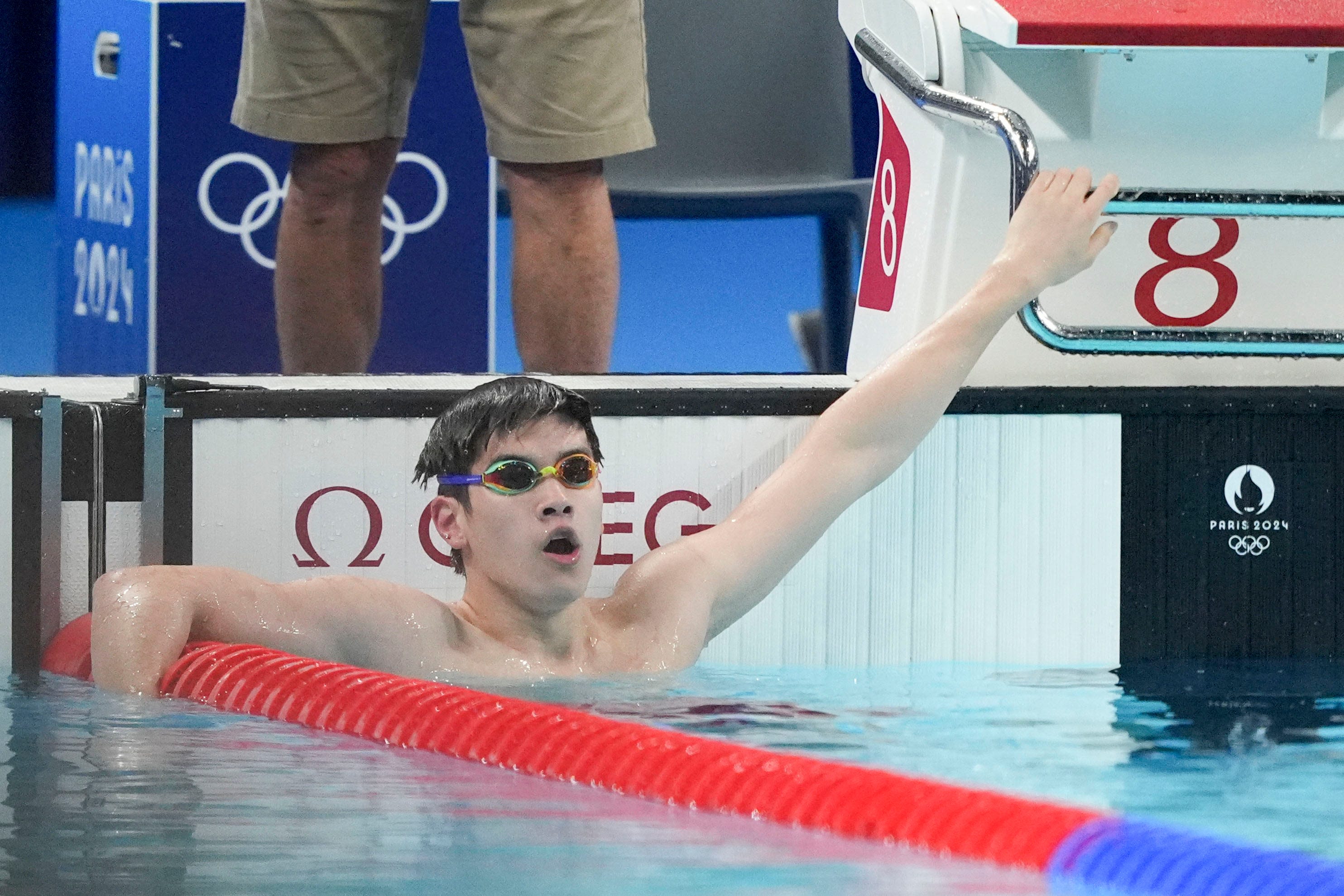 China's Pan Zhanle crushes his own world record in 100 freestyle