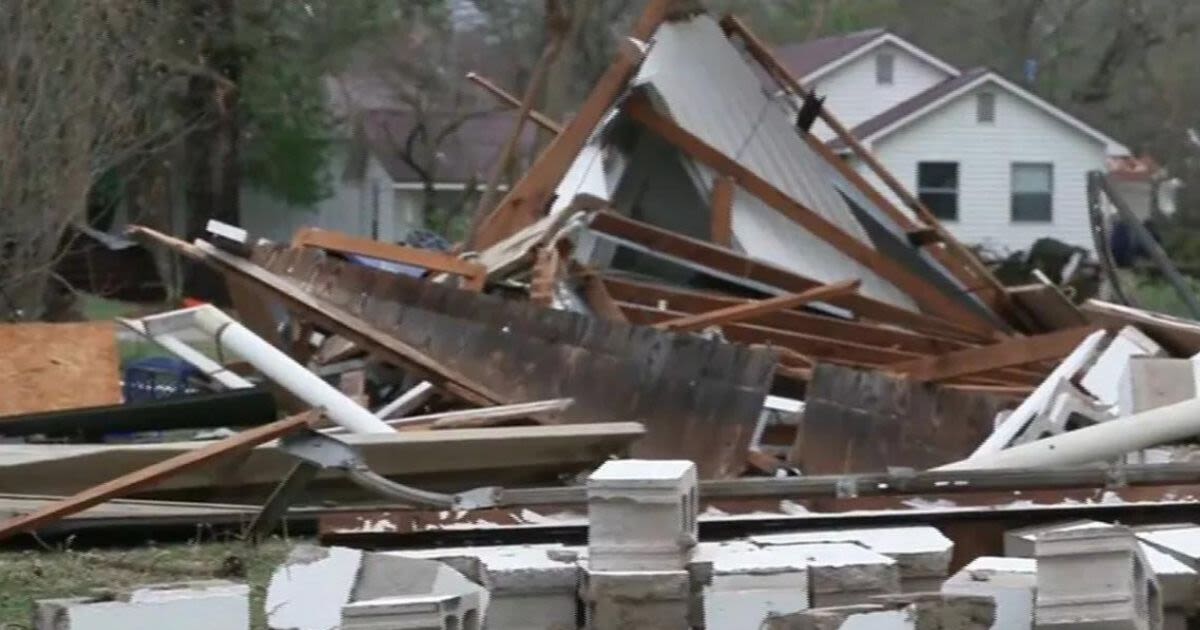 Five dead and dozen injured as tornadoes and terrifying storms rip through Texas