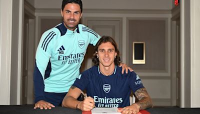 Arsenal confirm Calafiori transfer from Bologna with star joining squad in US