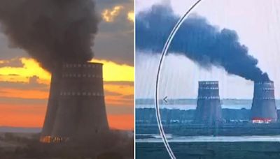 Fire at Europe's biggest nuclear plant 'highlights dangers of Russian blackmail'