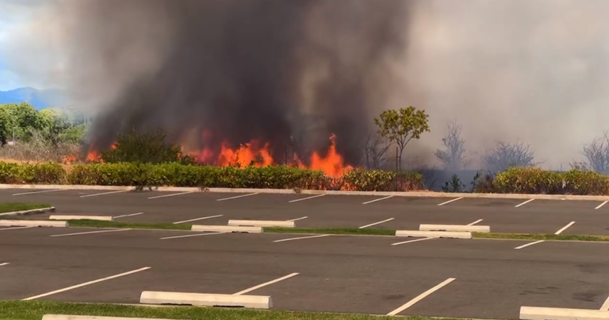 Honolulu Fire crews batling brush fire near Kapolei Parkway; Now 50% contained