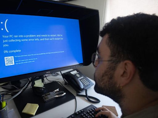 Microsoft outage brings "blue screen of death" to computer systems across the Bay Area