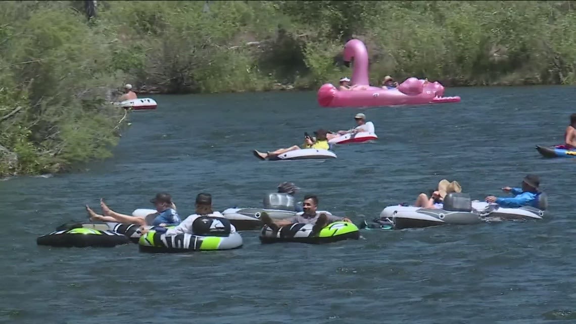 Opening Day of the 2024 Boise River float season