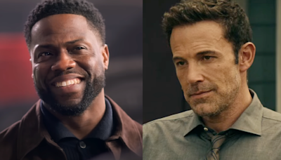 See Kevin Hart Remind Ben Affleck He Got Runner-Up The Year The Batman Star Won Sexiest Man Alive