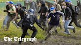 Watch: Left-wing activists overwhelm police to storm Tesla gigafactory