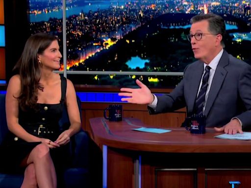 Stephen Colbert's New York City audience laughs after he praises CNN's objectivity