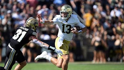 Notre Dame vs. Purdue score, takeaways: Fighting Irish flatten Boilermakers for much-needed bounceback