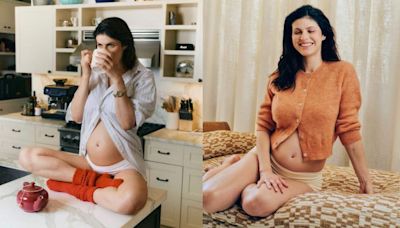 Alexandra Daddario ‘overjoyed’ at being pregnant, shares baby bump pictures