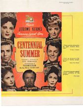 CENTENNIAL SUMMER | Rare Film Posters
