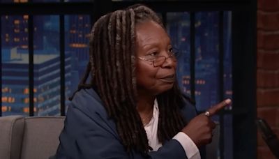 Whoopi Goldberg Derails Seth Meyers Interview to Thank Him for the Height of ‘Late Night’ Toilets | Video
