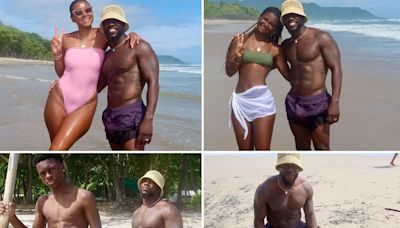 Kevin Hart's Fun-Filled Family Beach Photos!