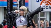 Kim Petras Wears a T-Shirt with Viral Fergie Cartwheel Meme During ‘Today’ Performance