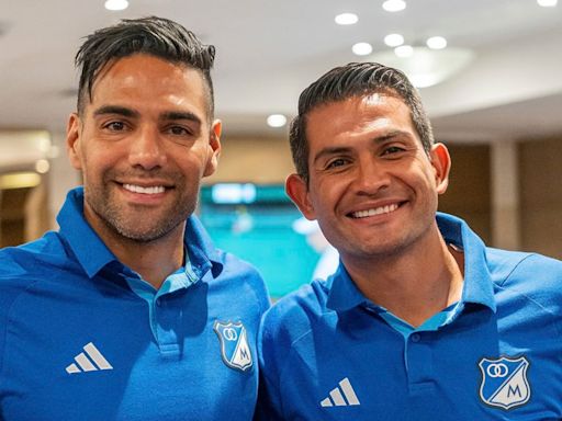 Falcao ya viste de azul: Las fotos más esperadas en Millonarios