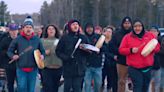 Procession honours Mi'kmaw musician Charlie Levi in dance, drums and song