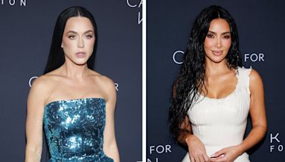 Kim Kardashian Enlivens Balenciaga’s Liquid Illusion in Molded ‘Wet’ Dress at Kering Caring for Women Dinner With Katy...