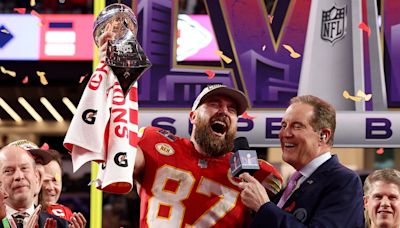 Travis Kelce offers colorful take on Chiefs' Super Bowl ring design error: ‘I don’t give a s---'