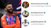 Jude Bellingham, Vinicius Jr, David Beckham and Conor Mcgregor Like Virat Kohli's Instagram Post - News18