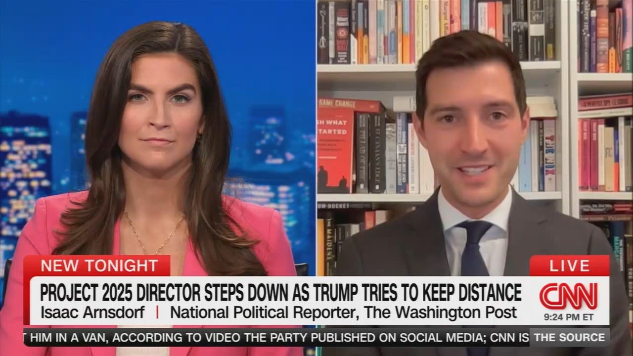 Kaitlan Collins and Isaac Arnsdorf explain why the Trump campaign can't fully distance itself from Project 2025