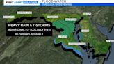 Maryland Weather: Scattered storms expected through Thursday