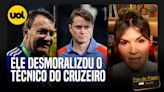 Alicia Klein critica dono do Cruzeiro: 'Desmoralizou o treinador e mostrou ego'