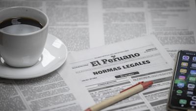 Estas son las normas legales más relevantes del martes 28 de mayo del 2024