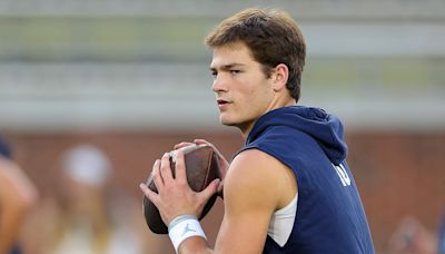 First look at Patriots rookies, including QB Drake Maye, in uniform