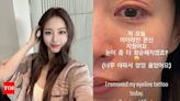 Han Ye Seul opens up about her decision to remove her eyeliner tattoo - Times of India