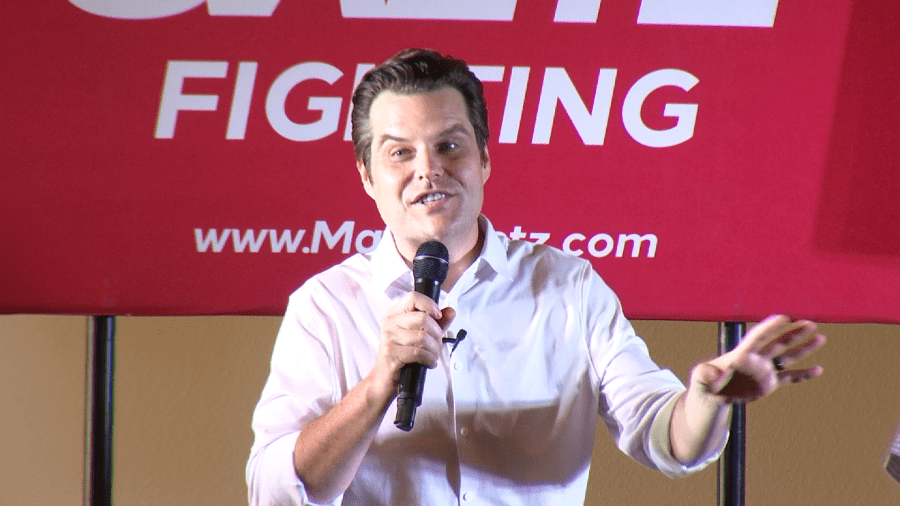 Rep. Matt Gaetz hosts re-election campaign rally in Fort Walton Beach
