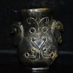 隕石器皿，154654【華夏館藏】佩飾器 玉佩飾 動物形飾