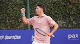 Lautaro Corthey: del tenis criollo a ganar sus primeros puntos para el ranking del tenis convencional