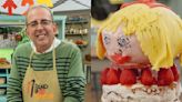 Rev Richard Coles steals show on Bake Off with Grayson Perry cake