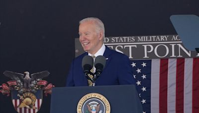 Biden talks of expanded U.S. military role around world in West Point graduation speech